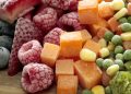 frutas y verduras congeladas